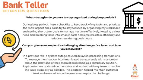 teller interview questions|Top 17 Bank Teller Interview Questions & Answers [2023 Edition].